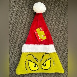 NEW WITH TAG Dr. Seuss The Grinch Christmas Santa Hat